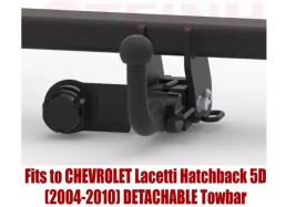 Detachable Tow Bar For CHEVROLET Lacetti 5 Doors (2004-2010) C-271