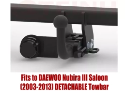 Detachable Tow Bar For DAEWOO Nubira III Saloon 2003-2013 C-267