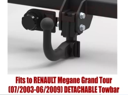 Detachable Tow Bar For RENAULT Megane Grand Tour (2003-2009) R-094