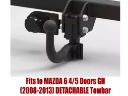 Detachable Tow Bar For MAZDA 6 4/5 Doors GH (2008-2013) M-041