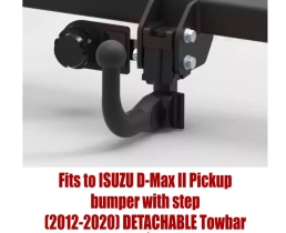Detachable Tow Bar For ISUZU D-Max II Pickup (2012-2020) I-032