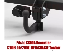 Detachable Tow Bar For SKODA Roomster (2006-2010) V-060/1