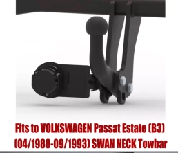 Swan Neck Tow Bar For VW Passat Estate B3 (1988-1993) 098