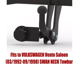 Swan Neck Tow Bar For VW Vento Saloon (1992-1998) V-050