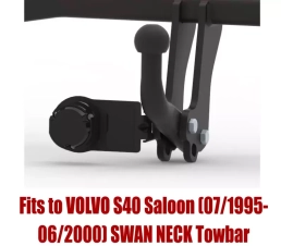 Swan Neck Tow Bar For VOLVO S40 Saloon (1995-2000) V-312