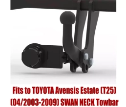 Swan Neck Tow Bar For TOYOTA Avensis Estate T25 (2003-2009) T-102