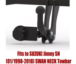 Swan Neck Tow Bar For SUZUKI Jimny (SN) (1998-2018) S-410