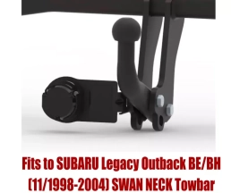 Swan Neck Tow Bar For SUBARU Legacy Outback BE/BH 1998-2004 S-395