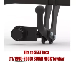 Swan Neck Tow Bar For SEAT Inca (excl. pickup) (1995-2003) S-148