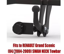 Swan Neck Tow Bar For RENAULT Grand Scenic (2004-2009) R-108