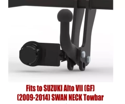 Swan Neck Tow Bar For SUZUKI Alto VII (GF) (2009-2014) S-376