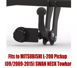 Swan Neck Tow Bar For MITSUBISHI L-200 Pickup (2009-2015) M-336