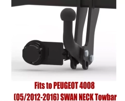 Swan Neck Tow Bar For PEUGEOT 4008 (2012-2016) M-302
