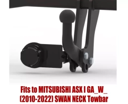Swan Neck Tow Bar For MITSUBISHI ASX (GA_W_) (2010-2022) M-302
