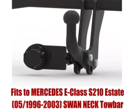 Swan Neck Tow Bar For MERCEDES E-Class S210 Estate (1996-2003) M-124