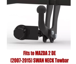Swan Neck Tow Bar For MAZDA 2 (DE) (2007-2015) M-017