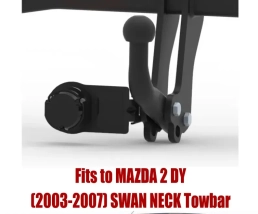 Swan Neck Tow Bar For MAZDA 2 (DY) (2003-2007) M-011