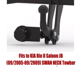 Swan Neck Tow Bar For KIA Rio II Saloon (JB) (2005-2009) K-081