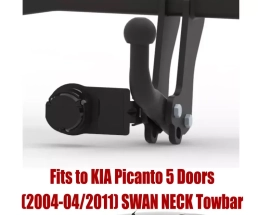 Swan Neck Tow Bar For KIA Picanto 5 Doors (2004-2011) K-005