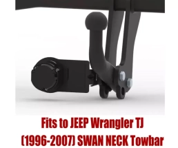 Swan Neck Tow Bar For JEEP Wrangler (TJ) (1996-2007) J-070