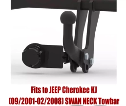 Swan Neck Tow Bar For JEEP Cherokee (KJ) (2001-2008) J-061