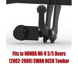 Swan  Neck Tow Bar For HONDA HR-V 3/5 Doors (2002-2006) H-065