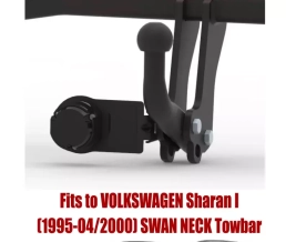 Swan Neck Tow Bar For VW Sharan I (1995-2000) V-135