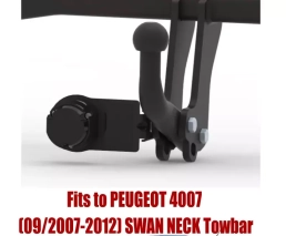 Swan Neck Tow Bar For PEUGEOT 4007 (2007-2012) M-354