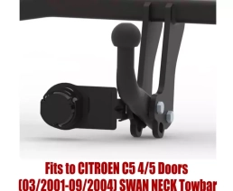 Swan Neck Tow Bar For CITROEN C5 4/5 Doors (2001-2004) C-032