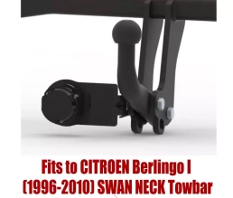 Swan Neck Tow Bar For CITROEN Berlingo I (1996-2010) C-021
