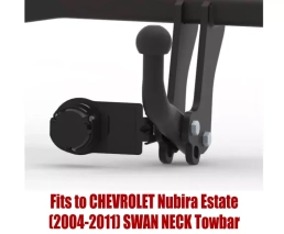 Swan Neck Tow Bar For CHEVROLET Nubira Estate (2004-2011) C-274