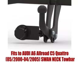Swan Neck Tow Bar For AUDI A6 Allroad C5 Quattro (2000-2005) A-055