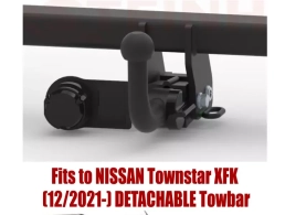 Detachable Tow Bar For NISSAN Townstar (XFK) (excl. AdBlue) (2021-) R-140