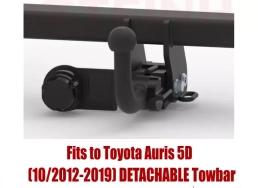 Detachable Tow Bar For TOYOTA Auris 5D (2012-2019) T-093