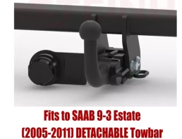 Detachable Tow Bar For SAAB 9-3 Estate (2005-2011) S-017