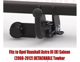 Detachable Tow Bar For VAUXHALL Astra III H 4D (2008-2012) O-137