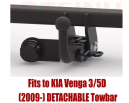 Detachable Tow Bar For Kia Venga (3/5Doors) (2009-19) K-048