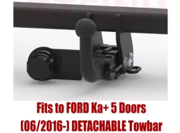 Detachable Tow Bar For FORD Ka+ 5 Doors (2016-19) F-216