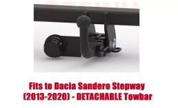 Detachable Tow Bar For Dacia Sandero Stepway (2013-2020) D-085