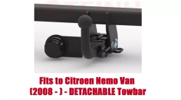 Detachable Tow Bar For Citroen Nemo Van (2008-18) F-073