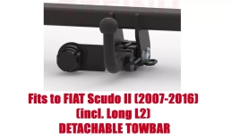 Detachable Tow Bar For Fiat Scudo II (2007-16) F-149
