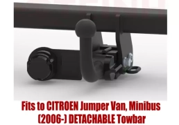 Detachable Tow Bar For CITROEN Jumper Van, Minibus (2006-) F-081