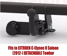 Detachable Tow Bar For Citroen C-Elysee 2012- C-046