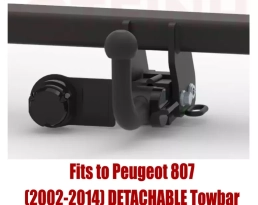 Detachable Tow Bar For Peugeot 807 (2002-2014) F-146