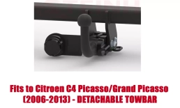 Detachable Tow Bar For Citroen C4 Picasso/Grand Picasso 06-13 C-042