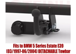 Detachable Tow Bar For BMW 5 Series E39 Estate (1997-2004) B-042