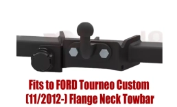 Flange Neck Tow Bar For FORD Tourneo Custom (2016-23) F-301