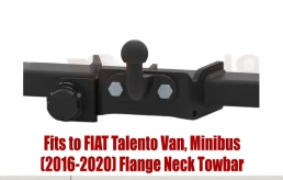 Flange Neck Tow Bar For FIAT Talento Van, Minibus 2016-2020 R-141
