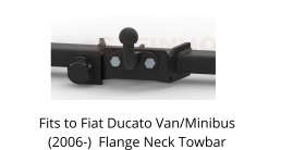 Flange Neck Tow Bar For Fiat Ducato (2006-21) F-064