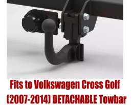 Detachable Swan Neck Tow Bar For Volkswagen Cross Golf (2007-2014) V-069